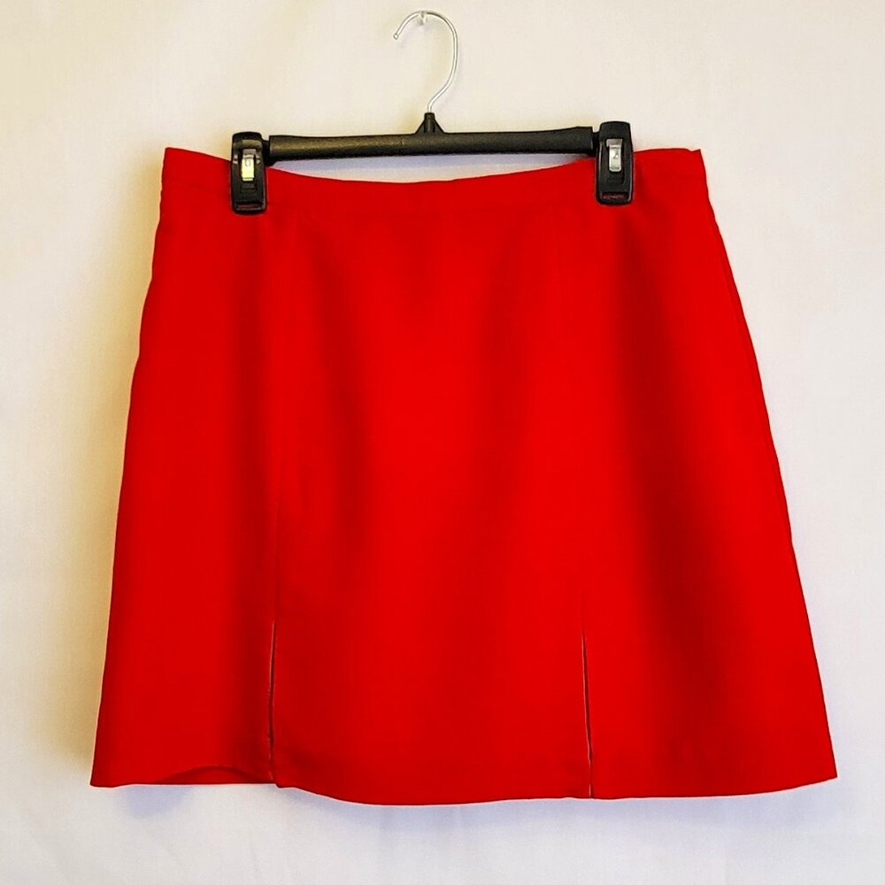 Boutique Europa Red Vintage Style Mini Skirt, Womens Size 16